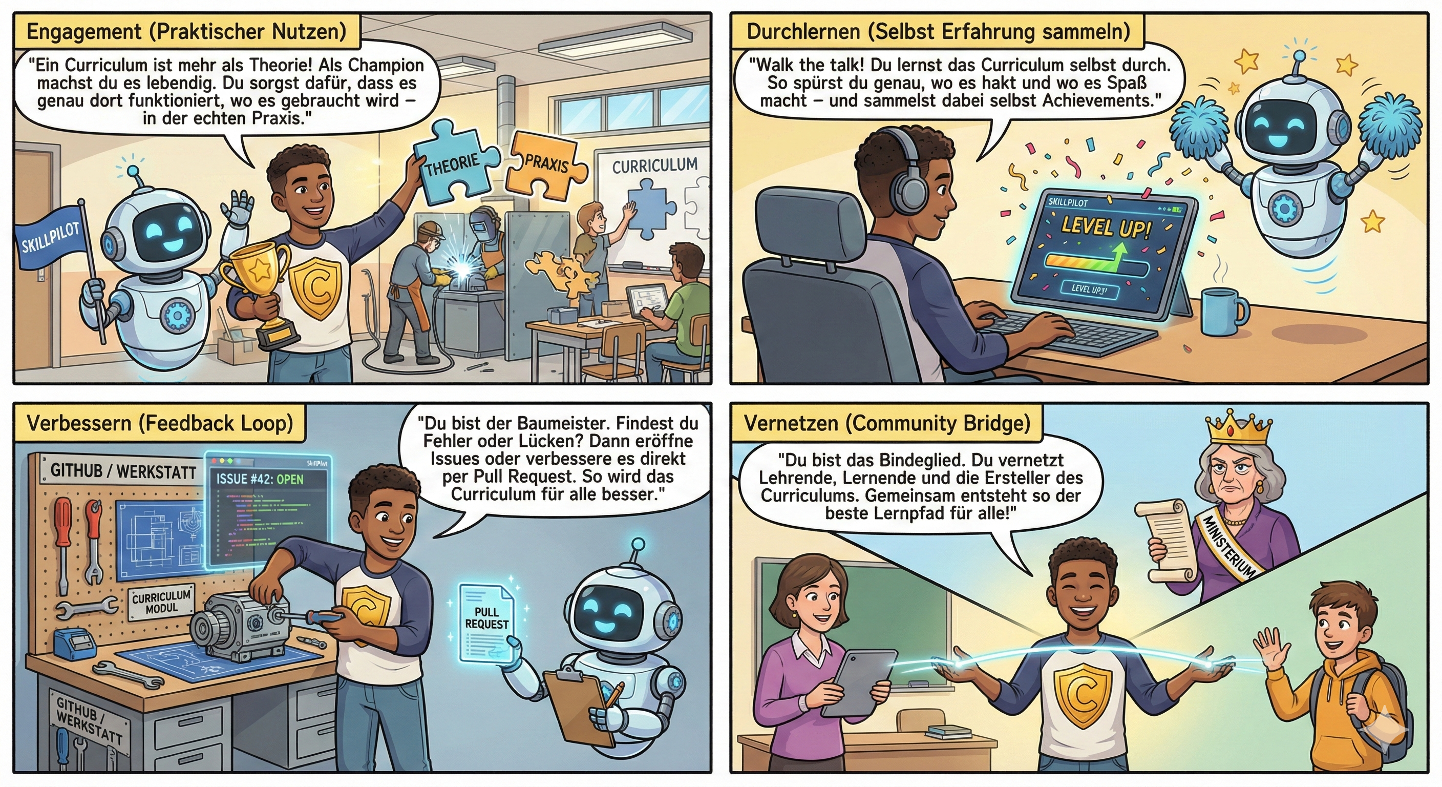 Curriculum Champion Comic