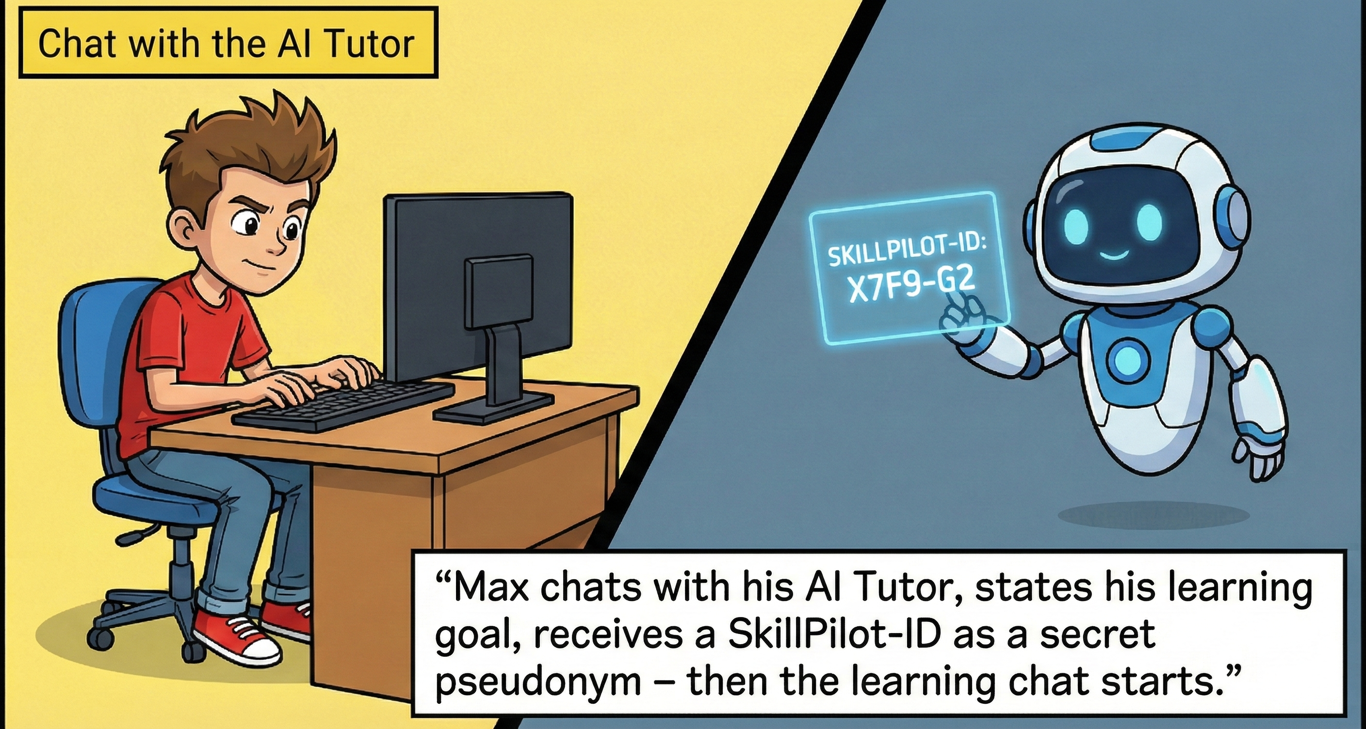 Chat with the AI tutor