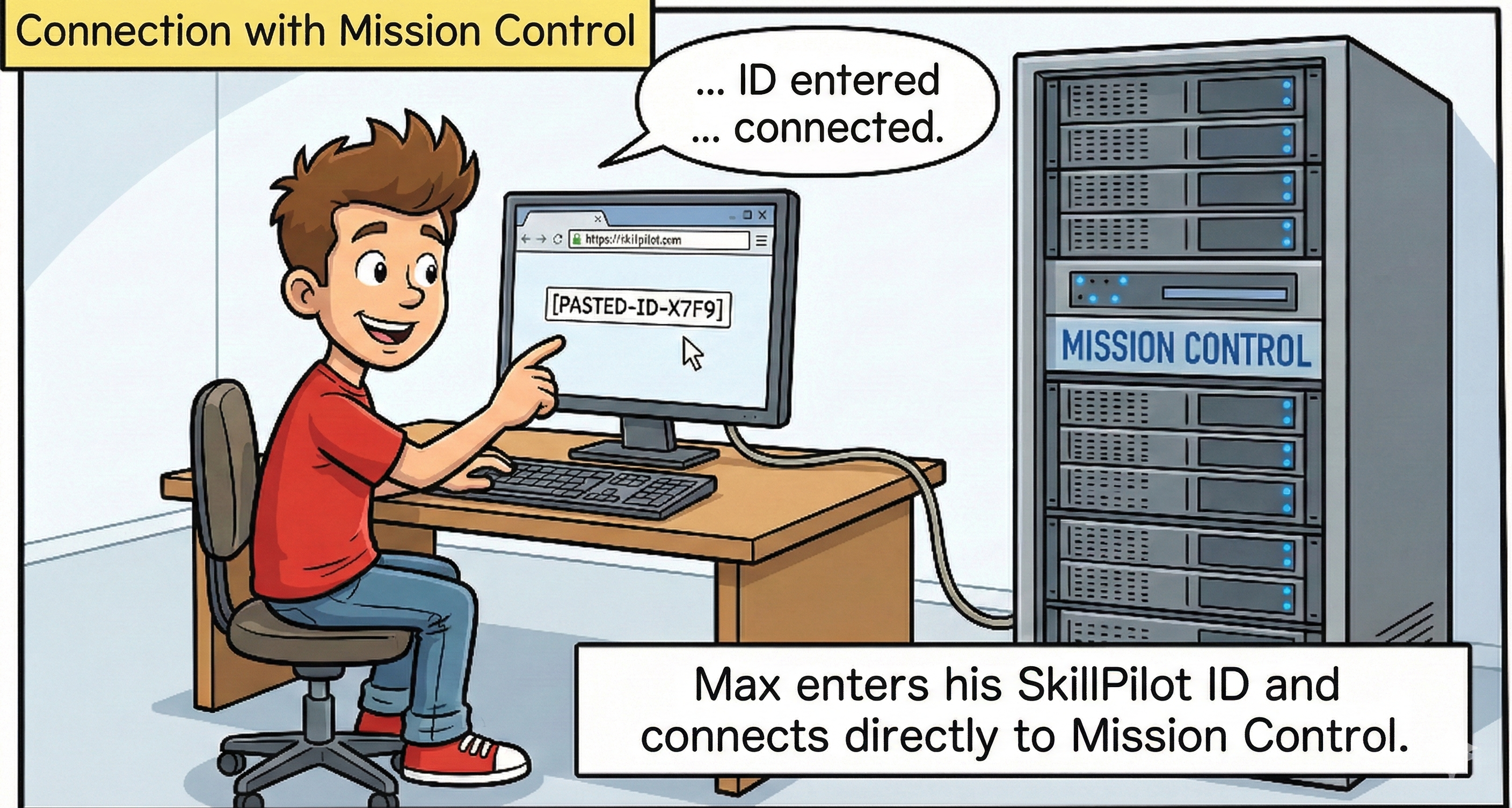 Connection to Mission Control
