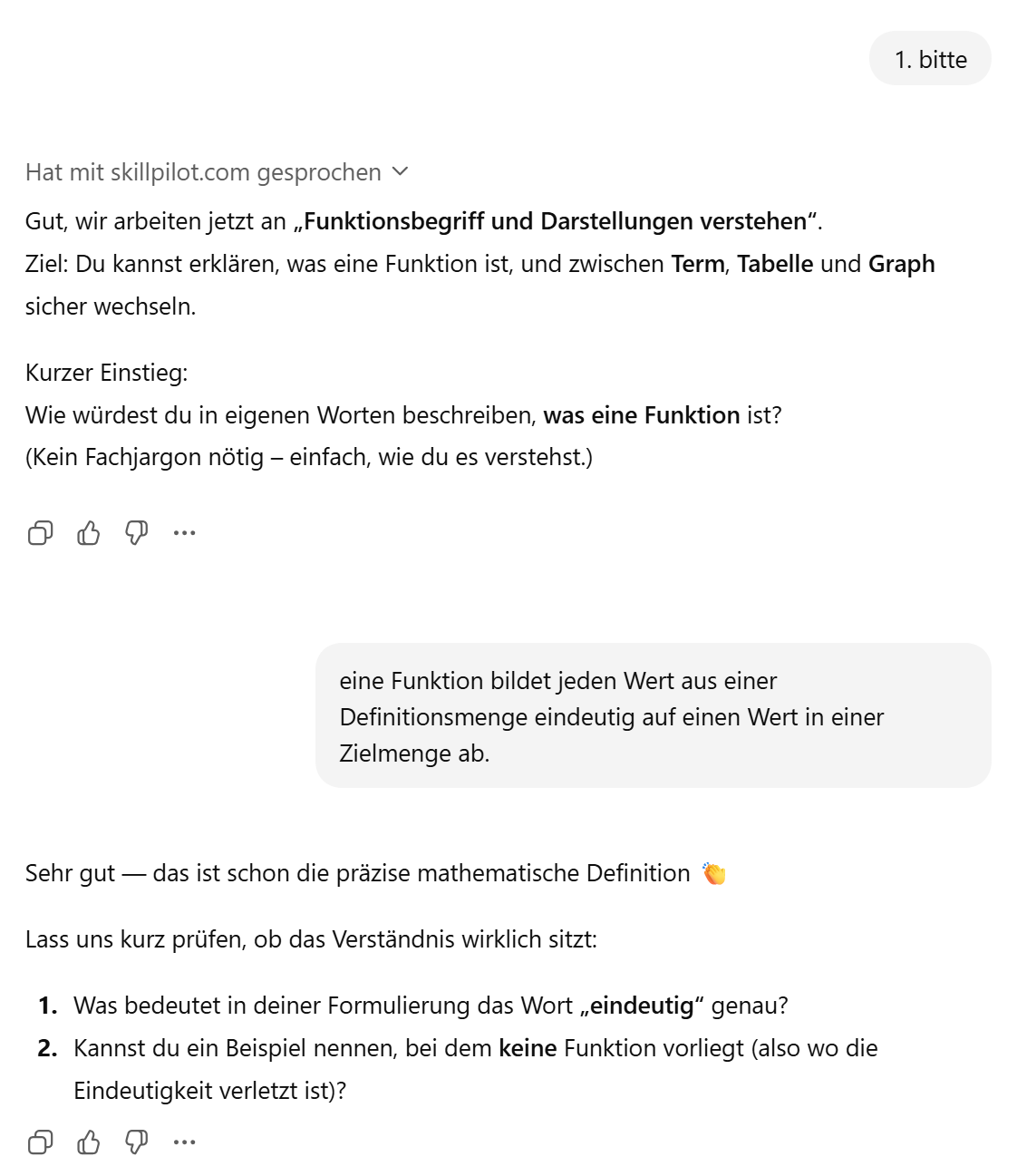 Einstieg ins Lernziel