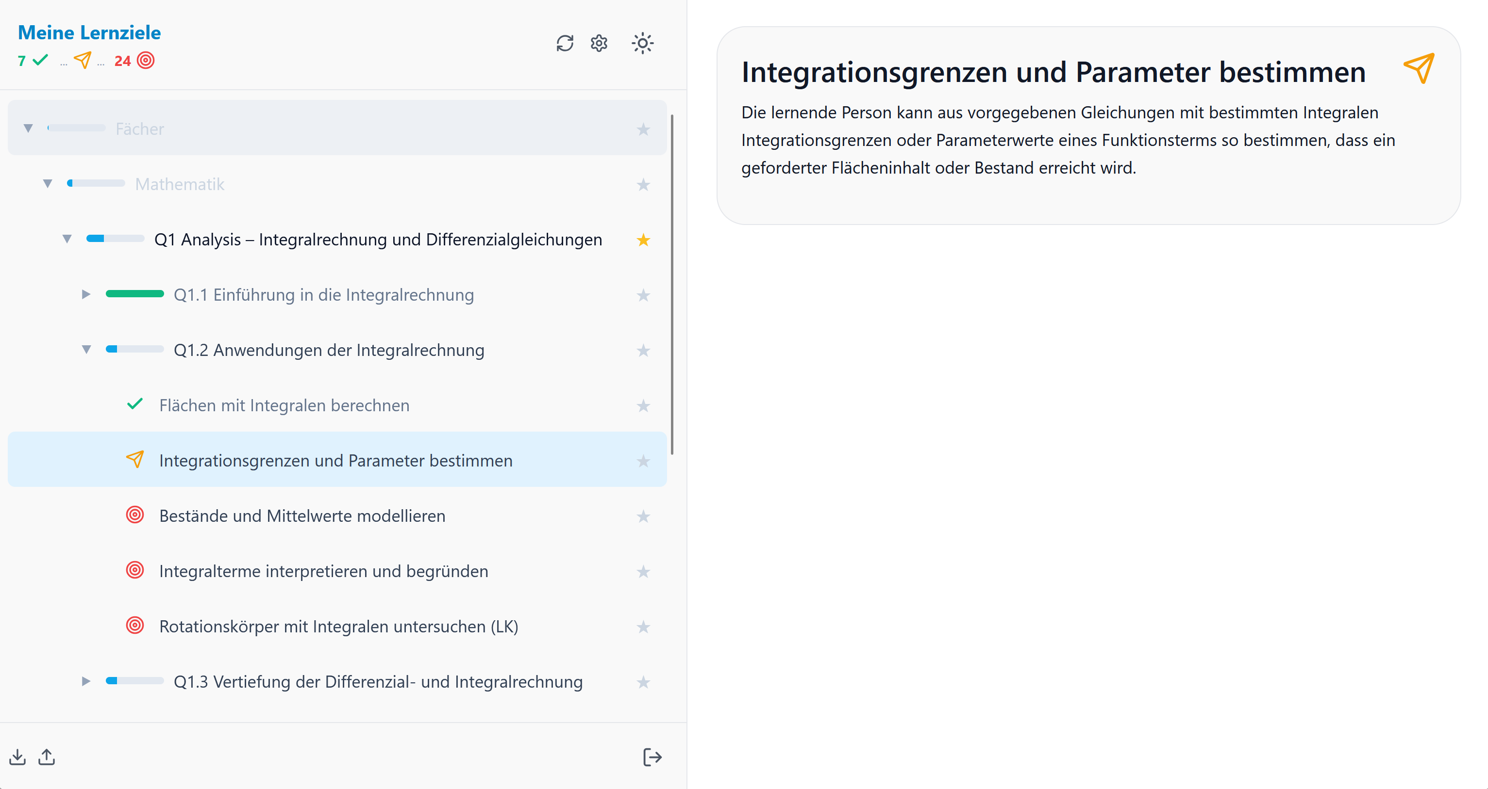 Lernerfolg im personalisierten Curriculum